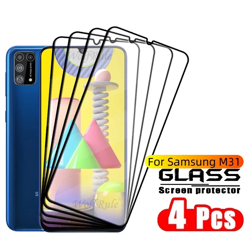 Tempered Glass Samsung Galaxy M31 Back Cover Glass Screen