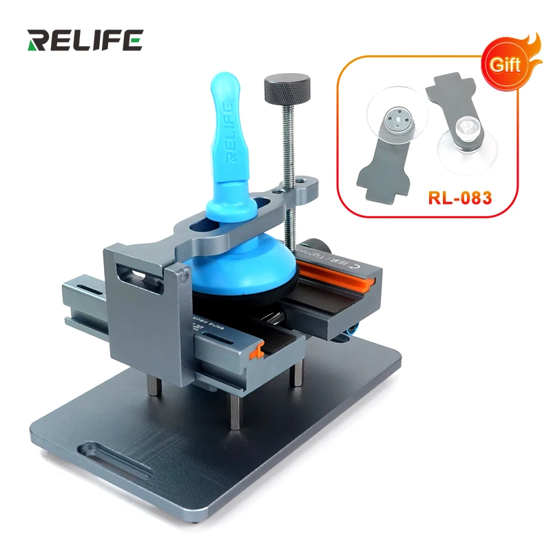 RELIFE RL-601S Plus 2 in 1 Universal Mobile Phone Heating Free Screen Removal Separation Removal Mobile Phone Back Cover Clamp