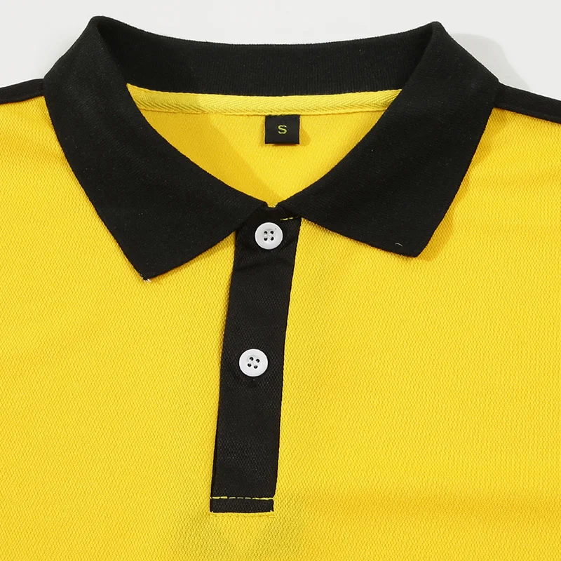 Polo décontracté à manches courtes pour hommes, t-shirt à revers à la mode, polo respirant pour hommes, affaires décontractées pour hommes, été, nouveau