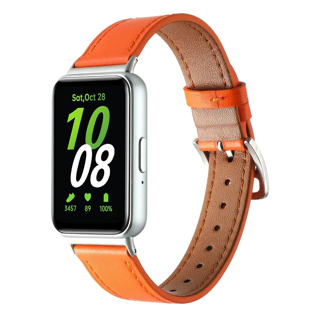 Premium Genuine Leather Strap - Elegant Replacement Wristband