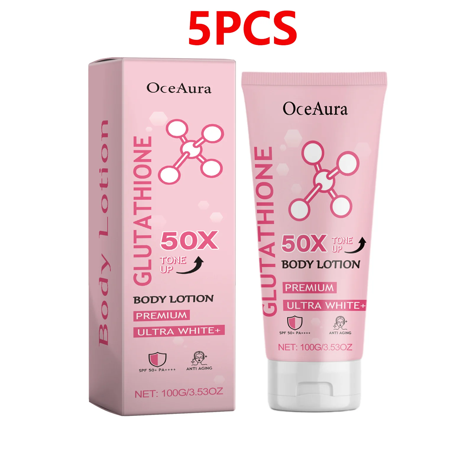 كريم تفتيح البشرة للجسم الجلوتاثيون المغذي حتى لون...