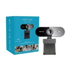 Ultra HD Web Camera with Built - In Microphone for Streaming and Online Meetings (1080P)
