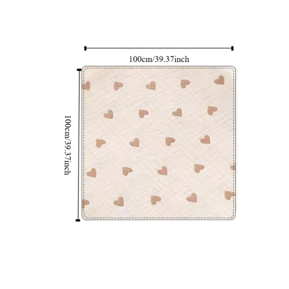 Cute Air Filter Cotton Infant Strappy Blanket Cartoon Soft Baby Swaddle Blanket Warm Breathable Newborn Blanket Wraps Outdoor