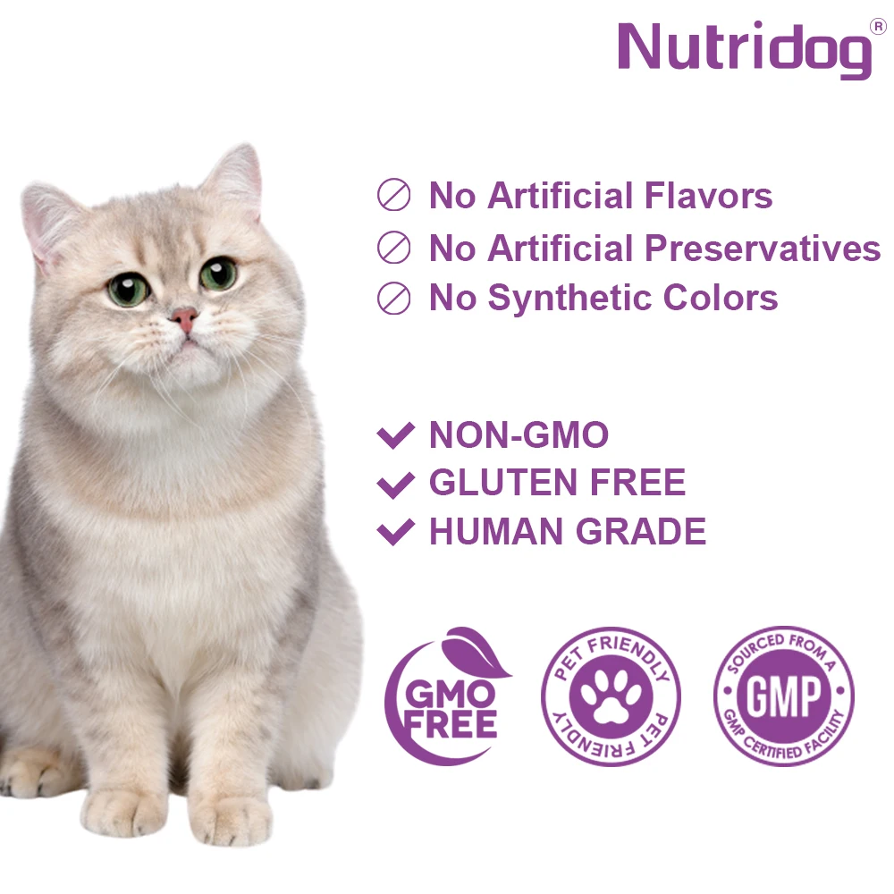 Hairball Treats for Cats With Omega 3&6, Psyllium Husk& Biotin For Hairball Control, Digestive Health & Skin Support 6
