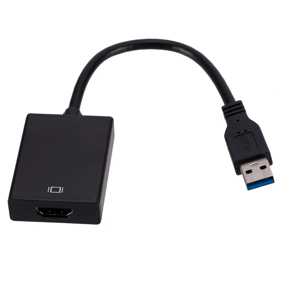 Usb 3.0 Naar Hdmi Adapter 1080P Usb 3.0 Naar Hdmi Video Grafische Kabel Converter Voor Projector Hdtv Pc Laptop Windows Xp 7/8/8.1/10