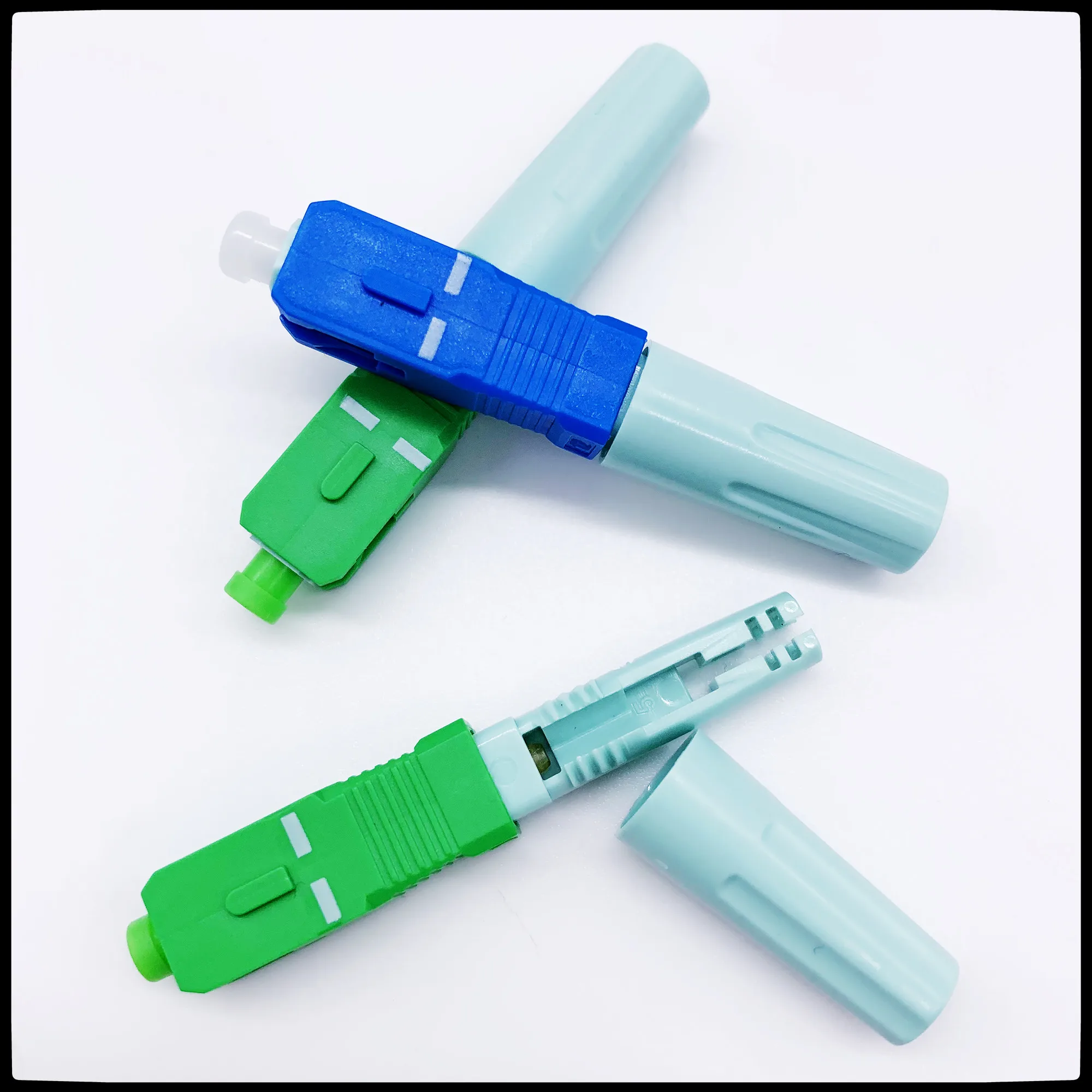 Ftth Sc Apc Upc Connettore Connettore In Fibra Ottica Veloce Connettore Rapido Sm Strumento Connettore Freddo Monomodale Strumento In Fibra Ottica