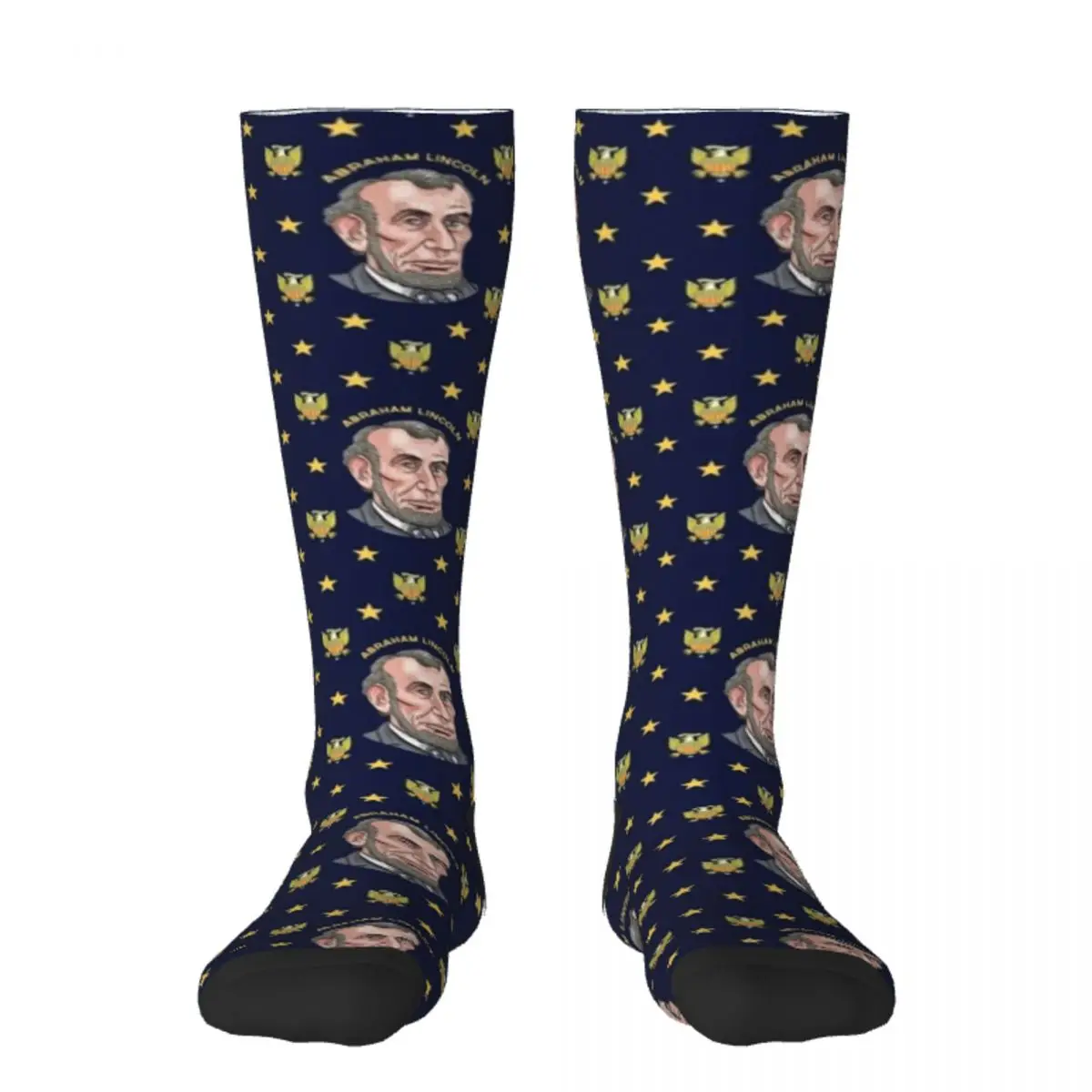 

Комплект носков президента Авраама Линкольна, хип-хоп, спортивные и удобные мужские носки для женщин