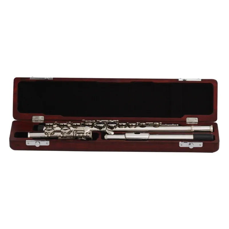 HighQuliatyHoleFluteCaseMahoganyWoodBFootFluteHardCase