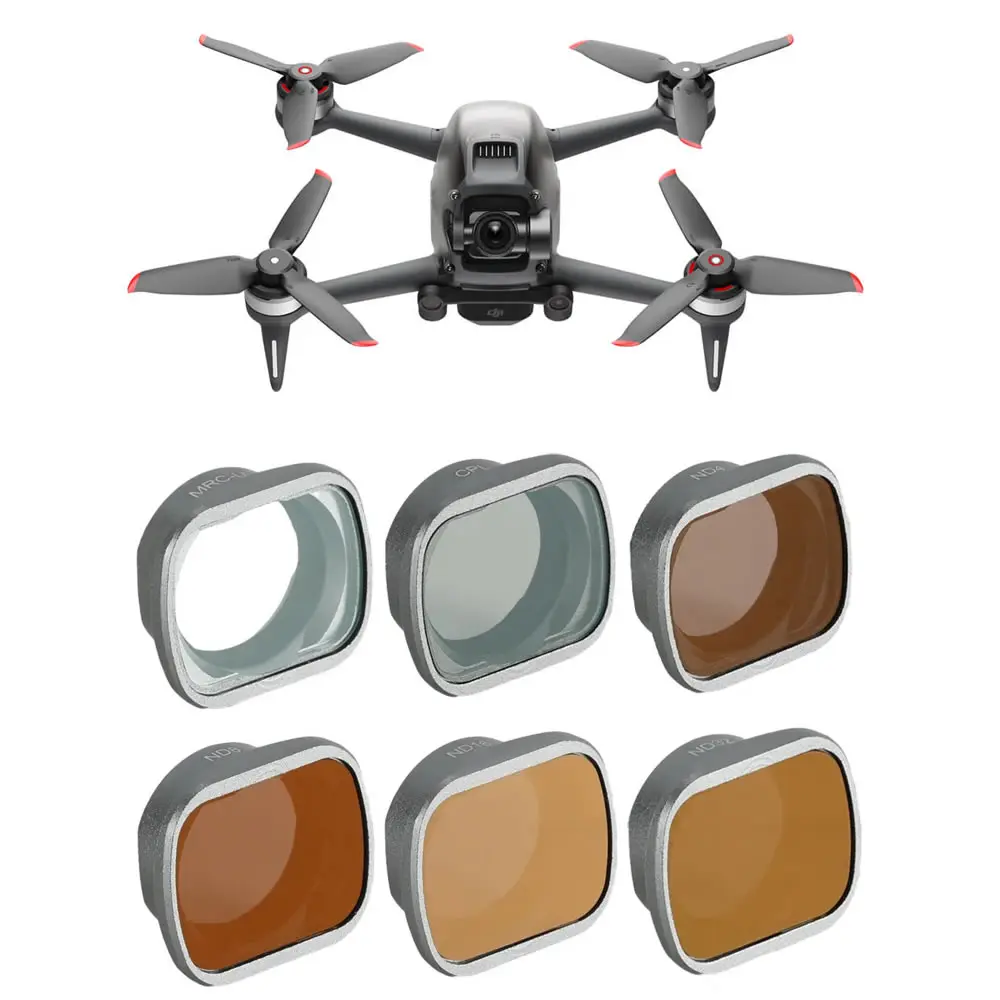 Drone Accessories For DJI FPV Filter Camera Professional UV CPL ND4 ND8 ND16 ND32 ND4 Lens Filter Set
