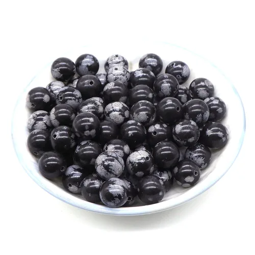 도매 천연 보석 라운드 스페이서 느슨한 구슬 4mm 6mm 8mm 10mm 보석 만들기위한 모듬 돌 DIY 팔찌 목걸이 4