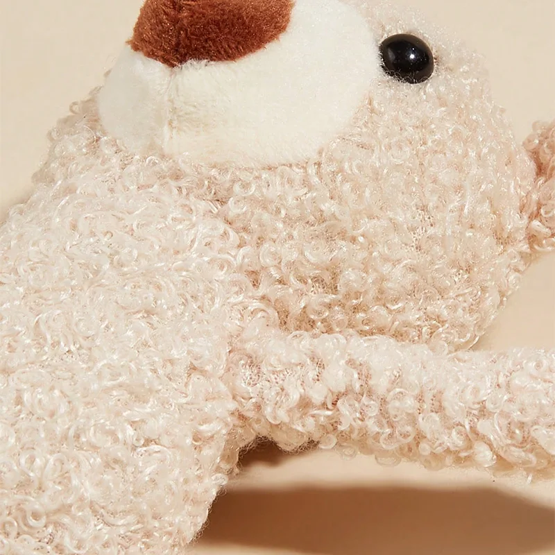 1 cartoon bear shape pet plush toy for pet interactive play Valentine's Day, party, birthday gifts 5