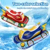 Swimbobo Kids Inflatable Swimming Seat Float New Cool Motorboat Ring Floating Thicken PVCFor Summer Baby Swim CircleWater Toy 2