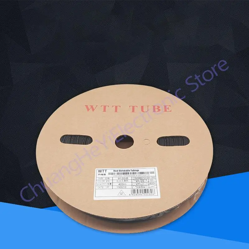 5 Meter/lot 2:1 Black 1mm 1.5mm 2mm 2.5mm 3mm 3.5mm 4mm 4.5mm 5mm 6mm 7mm 8mm 9mm DIY Repair Cable Heat Shrink Tubing Tube
