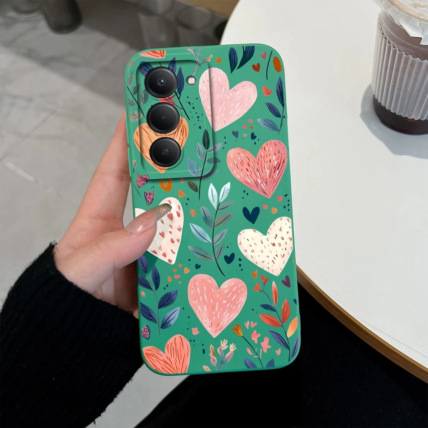 Delicate Lace Pattern Phone Case with Camera Protection & Shock Absorption