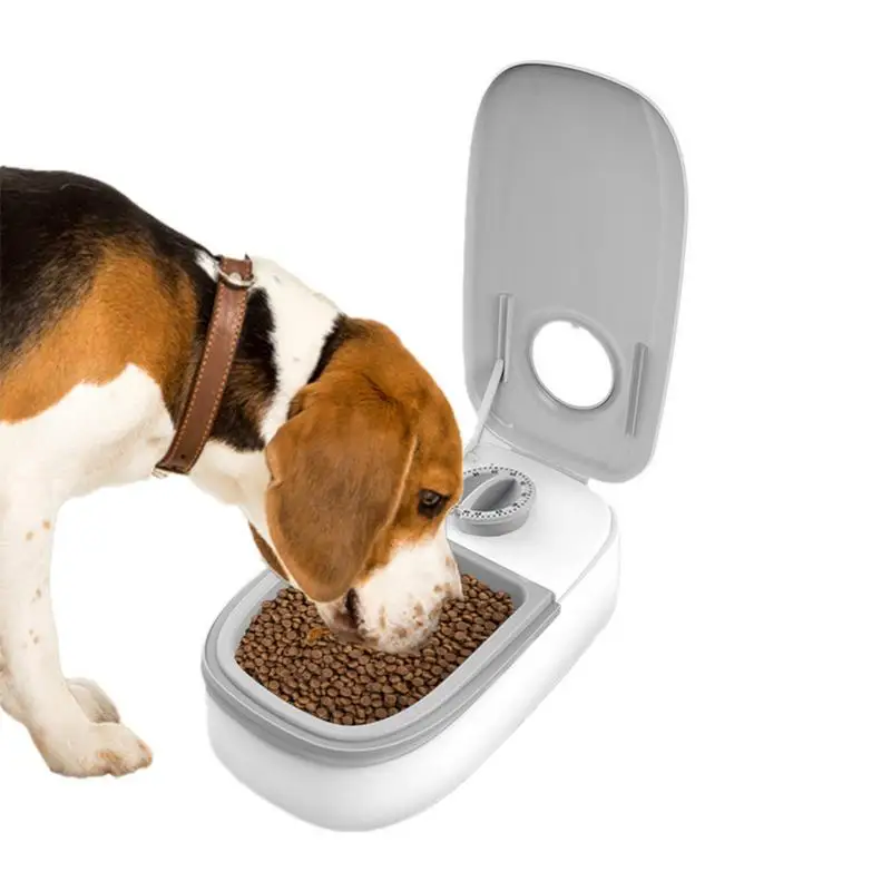 

Автоматическая кормушка для кошек, дозатор корма для собак и домашних питомцев, программируемый таймер, устройство для влажной или сухой кормления, время 48 часов