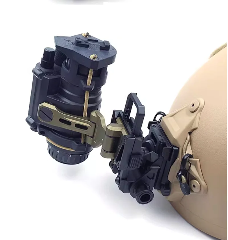 Outdoor PVS14 Aviation Aluminum Alloy Hard Anode lightweight J-shaped Arm