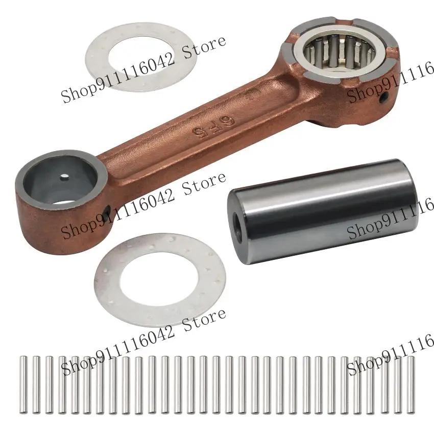 Kurbelwellen-Pleuel-Kit für Yamaha 2-Takt-Außenbordbootmotor, der 40 PS k40j e40g e40x mhs/l mhs mhl 66t-11681-00 verbindet – Detail 4