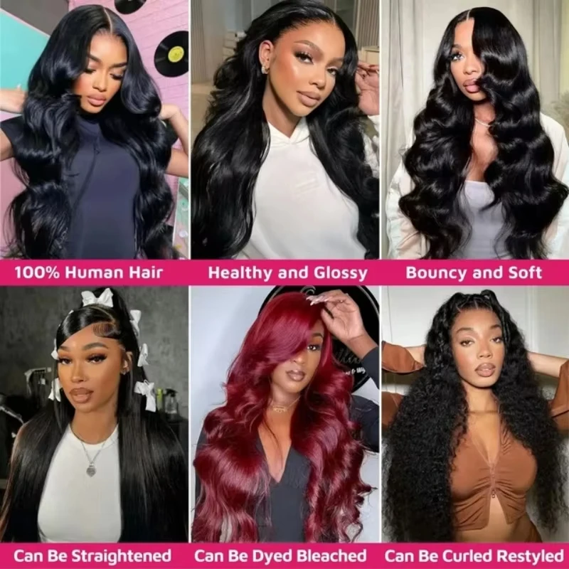 14A Body Wave Bundles Human Hair Brazilian Hair Weave Bundles Natural Black Human Hair Extensions 3 4 PCS Bundles For Women 6