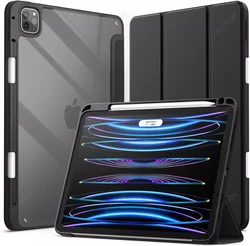 Durable Multi-Generation iPad Protective Case for Pro12.9 2018-2022 (Black)