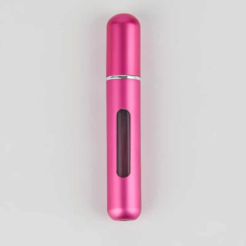 Portable Mini Refillable Perfume Atomizer with Spray Pump - Travel-Size Cosmetic Container