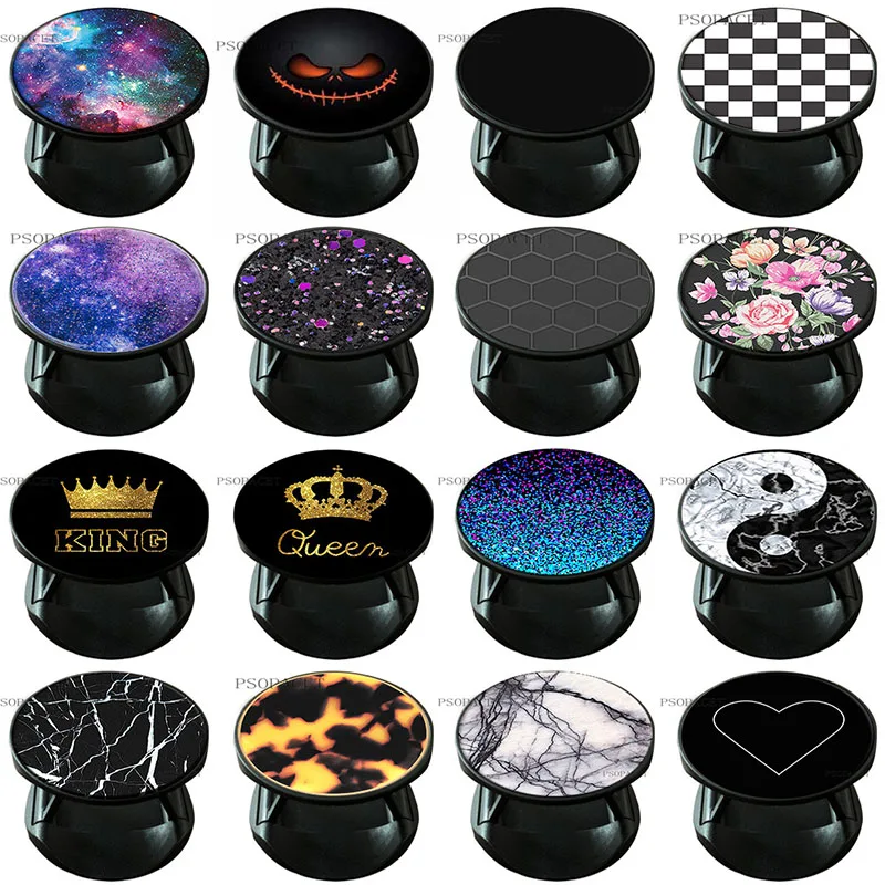 Phone Socket Grip Tok Phones Holder Round Fashion Air Sac Finger Ring Smartphone Desk Mount Foldable Expanding Mobile Support