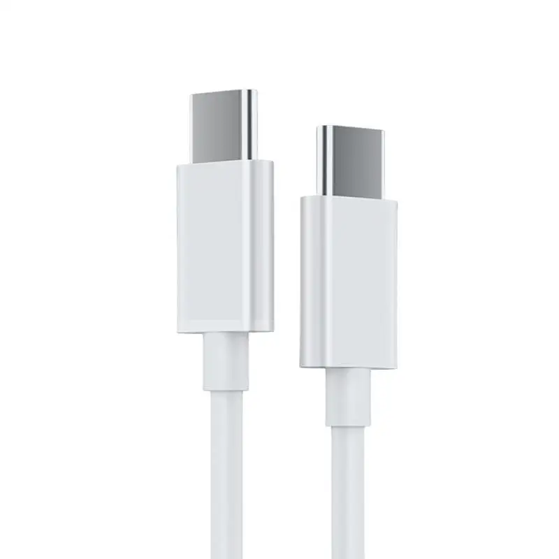 Type C To Type C Cable 3.28ft USB C Data Cable Fast Charging 120W Quick Connect Dual Type-C Interfaces 6A Output Charges Laptops