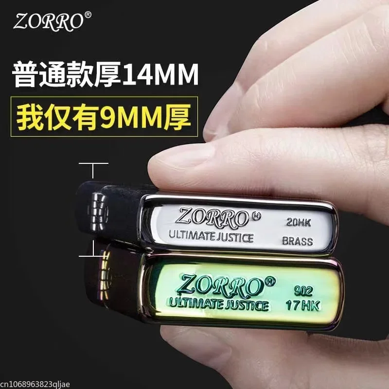 あ　ナチュラル Nowy oryginalny zapalniczka na naftę ZORRO Retro kreatywna