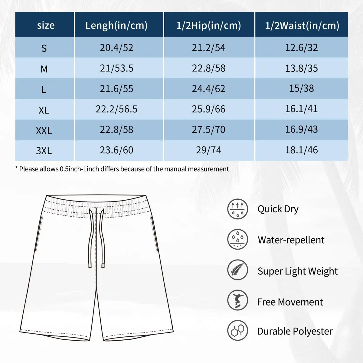 Joops Logo Men's Swim Trunks Quick Dry Beach Shorts for Vocation 5