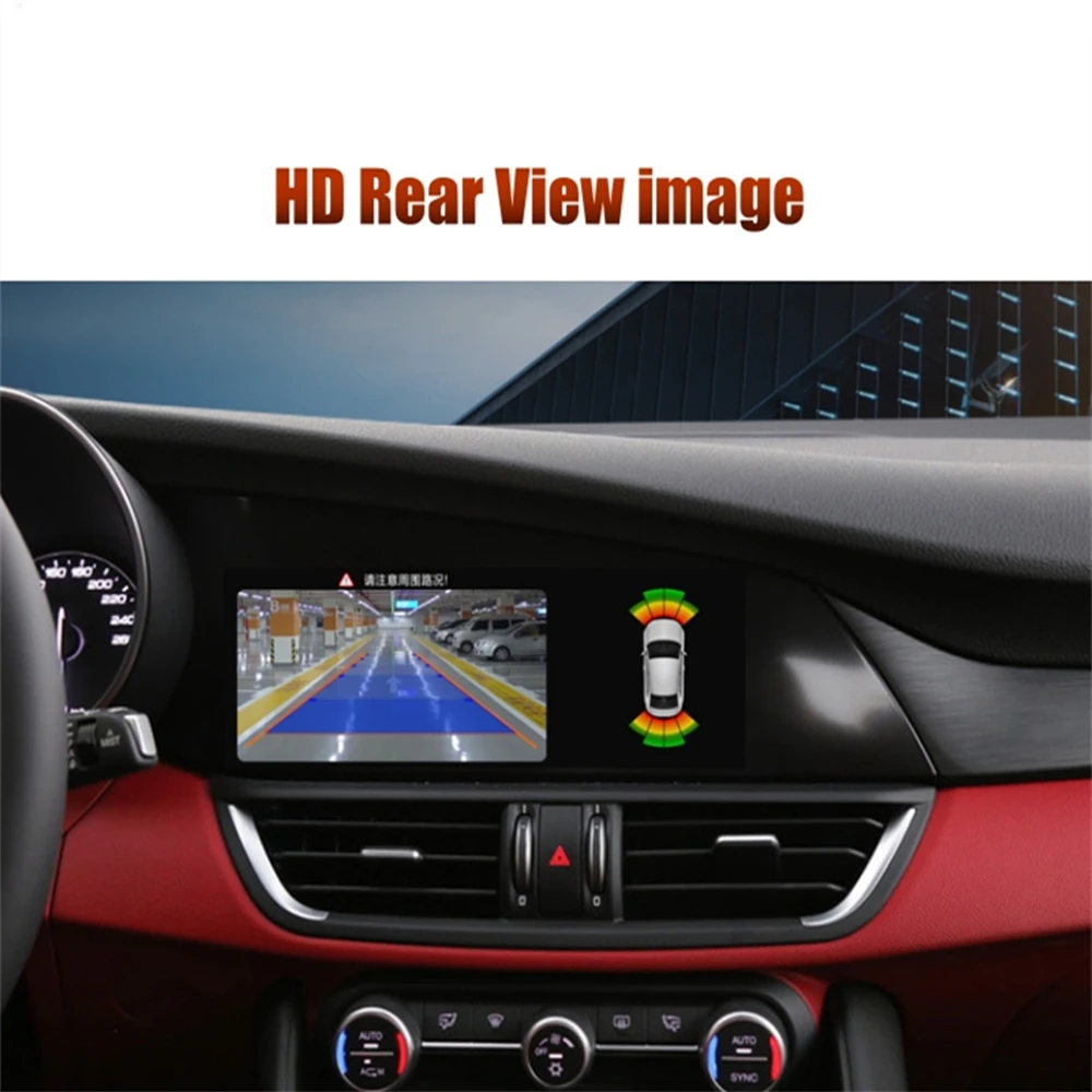 Qualcomm 8 Core Per Alfa Romeo Giulia Stelvio Android Carplay Autoradio Stereo Lettore Multimediale Unità Principale Di Navigazione Gps 2 Din