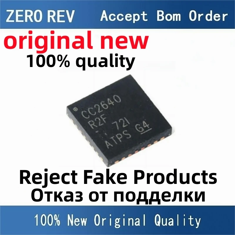 

5Pcs 100% New CC2640R2FRSMR CC2640R2F CC2640R2FRHBR CC2640R2F CC1020RSSR CC1020 CC1200RHBR CC1200 QFN32 original chips ic