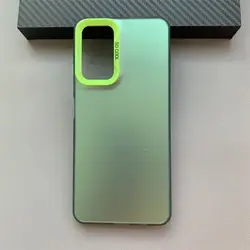 Luxury Metallic Aurora Skin Matte Phone Case Cover for Vivo G2 (IMD green)