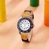 Cute Boys Girls Quartz Watch Kids Children's Fabric Strap Student Time Clock Wristwatch Colorful Number Dial birthday Gifts 1