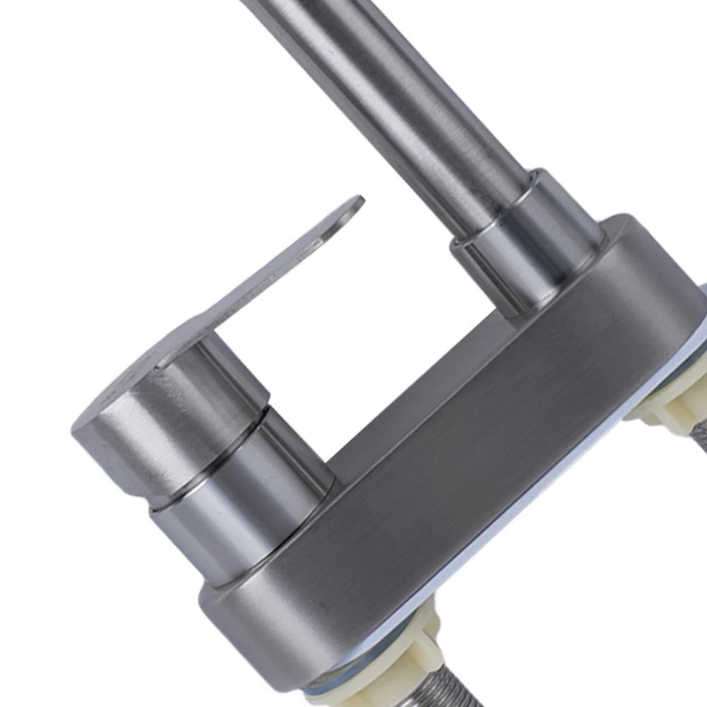

Showers Basin Faucet 304 Stainless Steel Bath Basin Faucet Bathroom Faucets Hot Cold Water Mixer Sink Mixer Taps