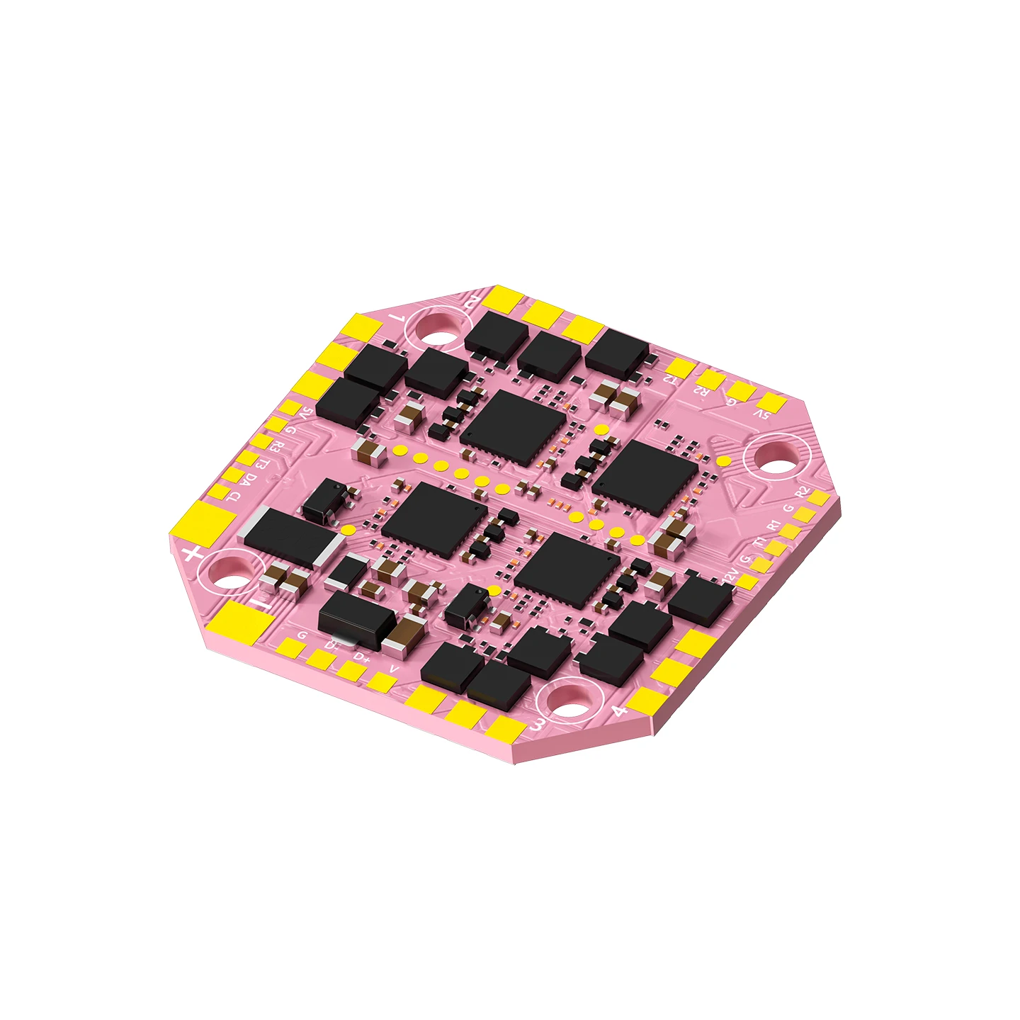 รูปสินค้า ชุดควบคุมโดรน H743 AIO 25A สำหรับ FPV Racing