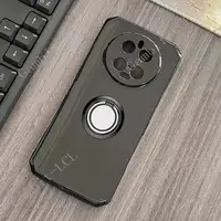 For Doogee DK10 DK 10 6.67" DK10 2024 Back Ring Holder Bracket Phone Case Soft Silicone TPU Original Shockproof 1
