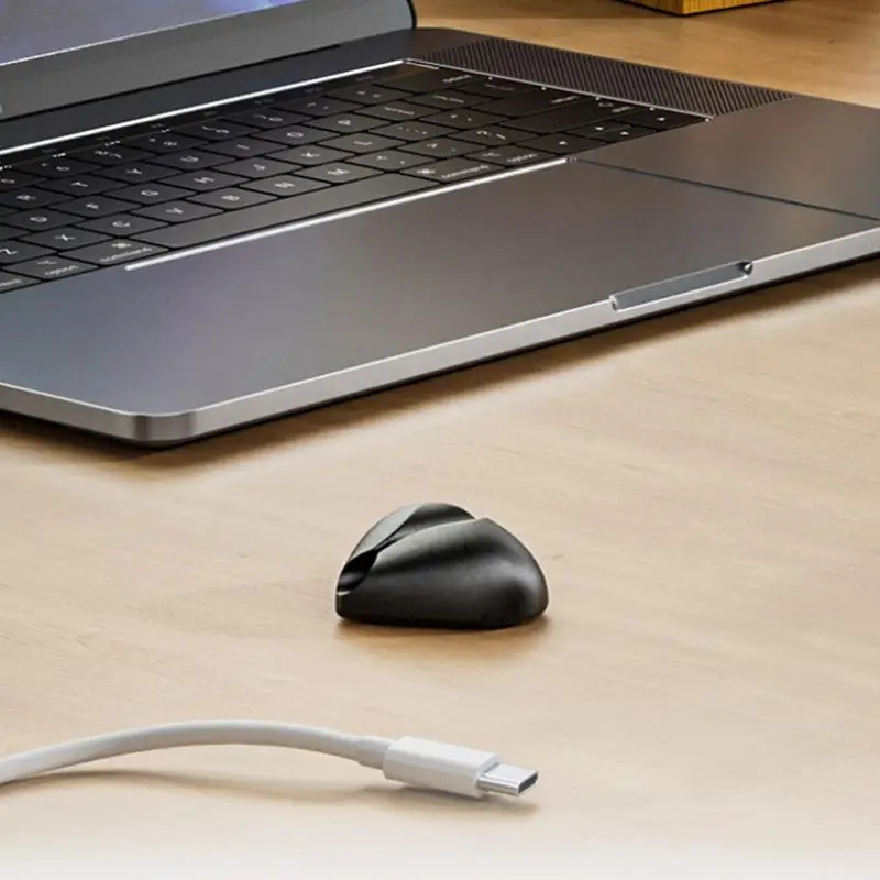 자기 접착식 실리콘 하트 모양 케이블 정리기 4개 USB 충전 데스크 클립 홀더 가정 사무실 와이어 홀더 클립