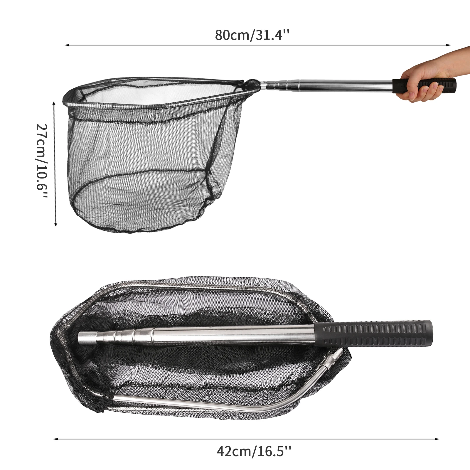 Fishing Landing Net with Telescoping Pole 2