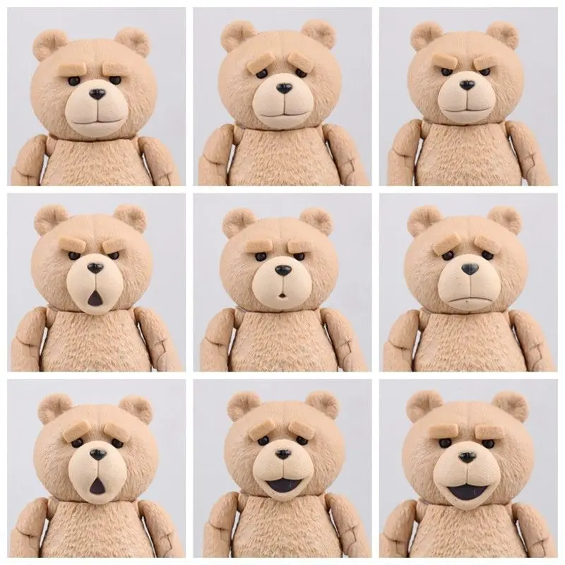 AMAZING YAMAGUCHI Ted 2 Figure Bjd Ted Teddy Bear Action