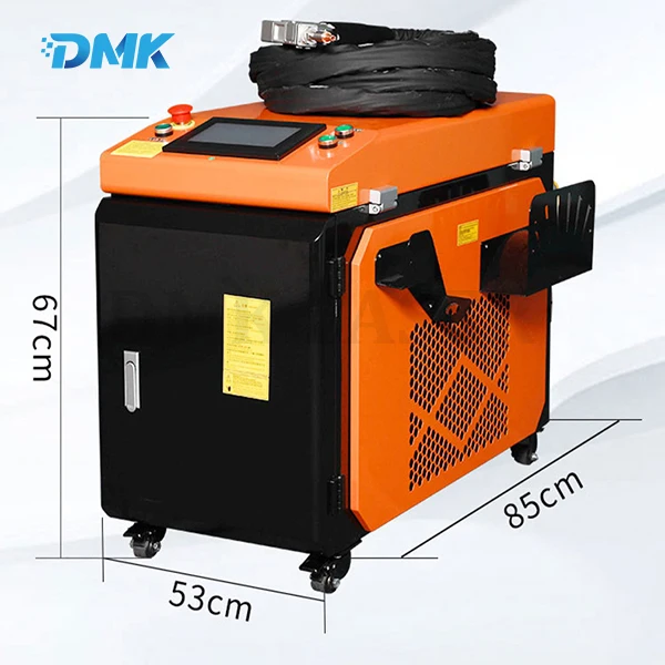 DMK 100W Pulse Laser Cleaning Machine Portable Laser Rust Removal