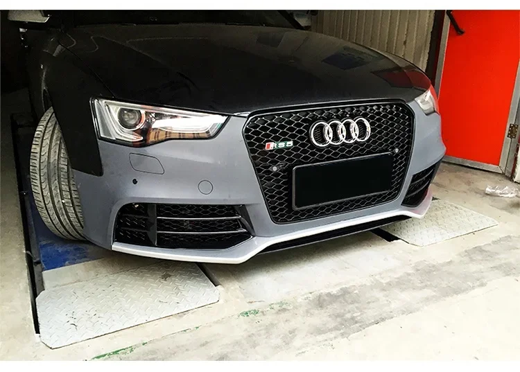 RS5 B8.5 Front bumper with grill for A5 S5 B8.5 facelift RS5 bodykit car bumper A5 S5 2012 2013 2014 2015 custom