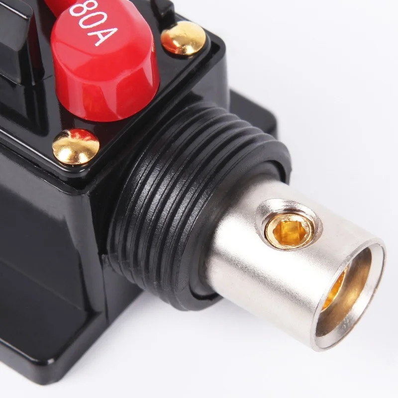 12V 24V Self-recovery Circuit Breaker for Car Truck Audio Fuse Power Insurance Switch 20A 30A 40A 50A 60A 80A 100A 125A 150A