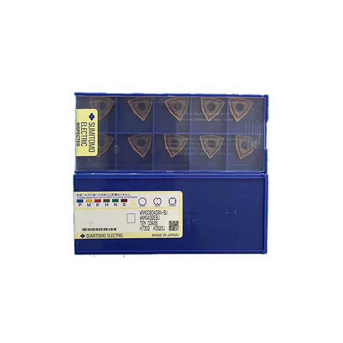 SUMITOMO 오리지널 터닝 인서트 WNMG AC530U AC520U AC510U WNMG080404N-GU AC530U WNMG080404N-GU AC520U WNMG080404N-SU