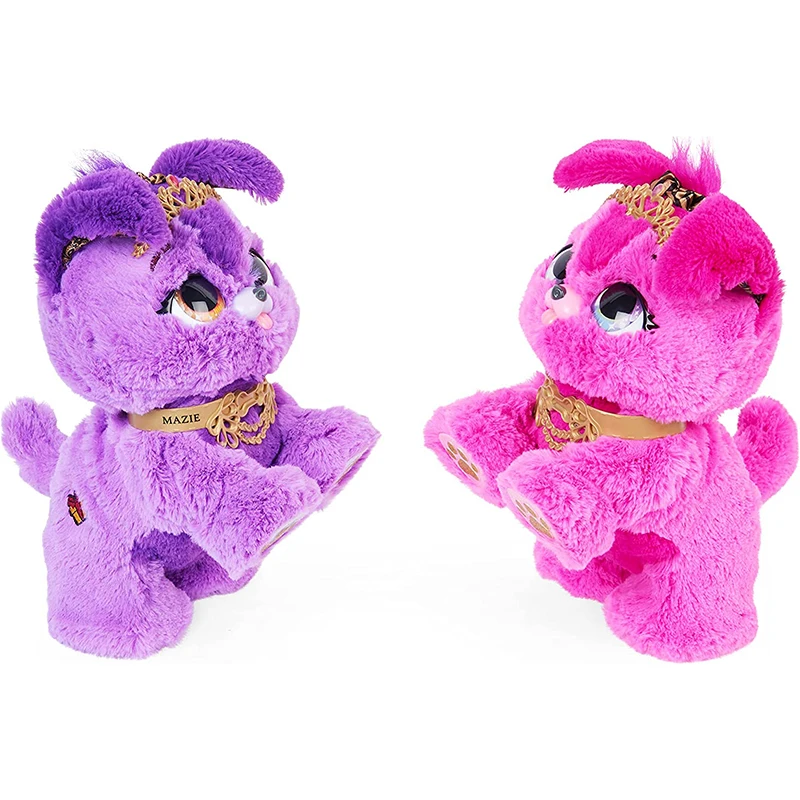 Present Pets Mazie Rainbow Plush Enelectronic Interactive Pets Toys Over 100 Vocalizations And Movements Birthday Gifts for Girl 5
