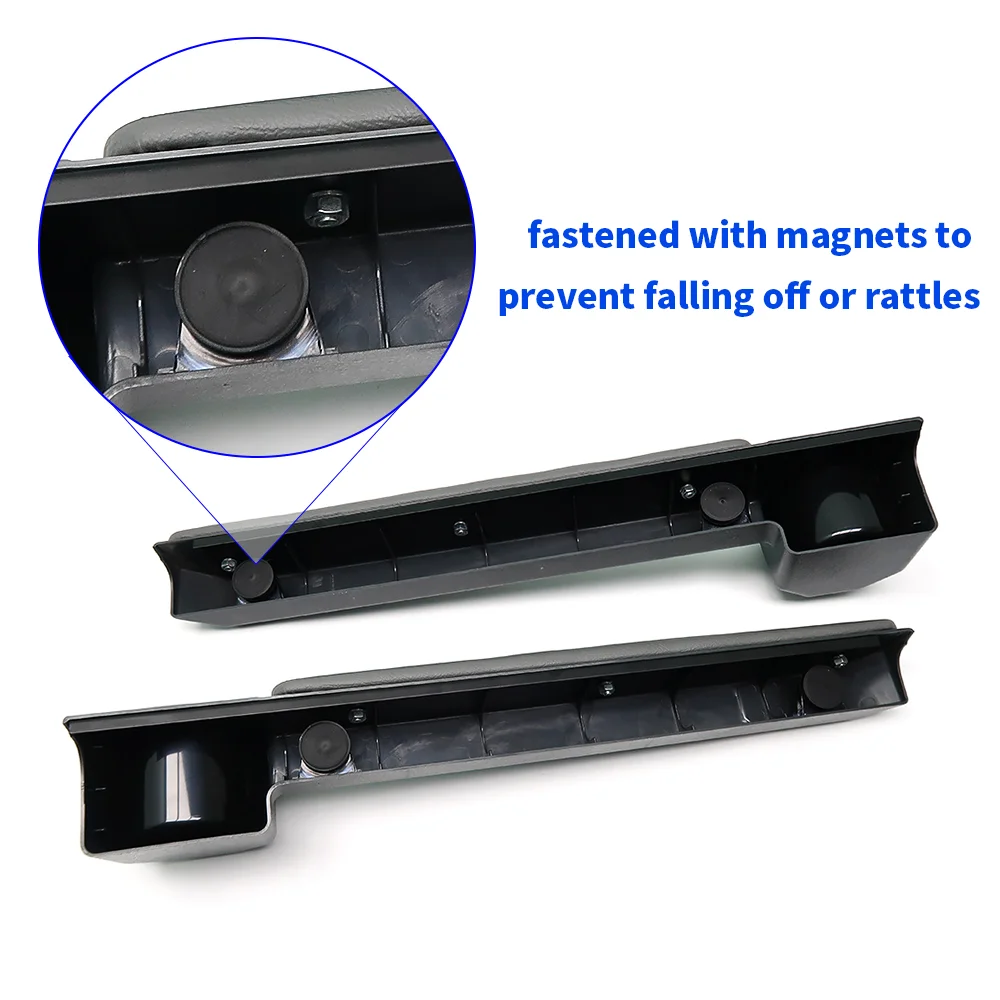 thumbnail image 2 of For Toyota Land Cruiser 70 76 79 Hj75 Hzj75 Hzj79 Hdj79 Pair Door Armrest Cup Holder Organizer Car Accessories 2 of 11