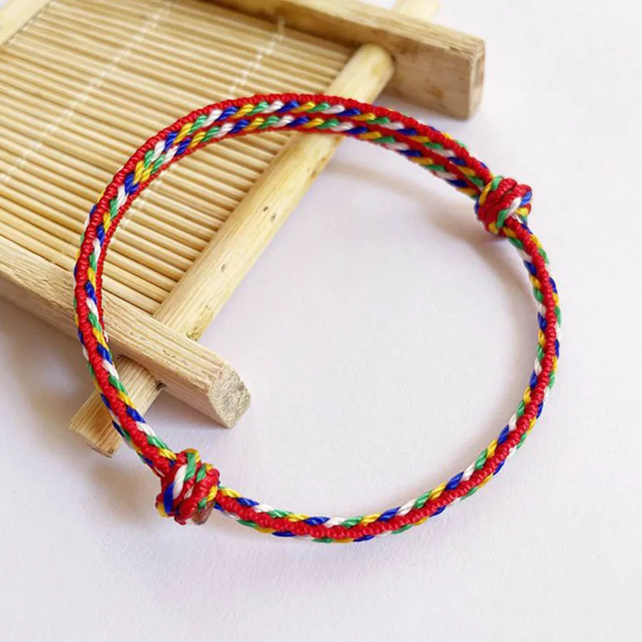 Stretch armband met grote rode Tijgeroog kralen | Verkocht