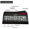 LEAP Chess Clock Advanced Digital Chess Timer With 7 Type 38 Timing Set Modes Professional 5