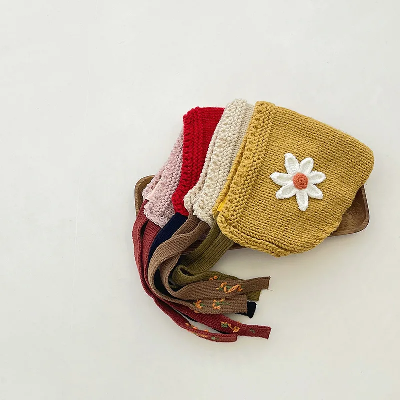 Autumn/Winter Baby Hat Adorable Knitted Beanies for Boys and Girls Ear-Warming Thickened Knit  Hats Ear-Warming Baby Knitted Hat