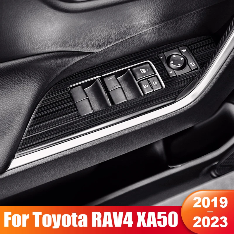 

Автомобильное стекло, стеклянная крышка для Toyota RAV4 2019 2020 2021 2022 RAV 4 XA50, гибридные аксессуары для интерьера