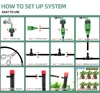 5M-60M Hose Drip Irrigation System Plant Watering Set 360 Degree Adjustable Drippers For Irrigation Garden Watering System 4