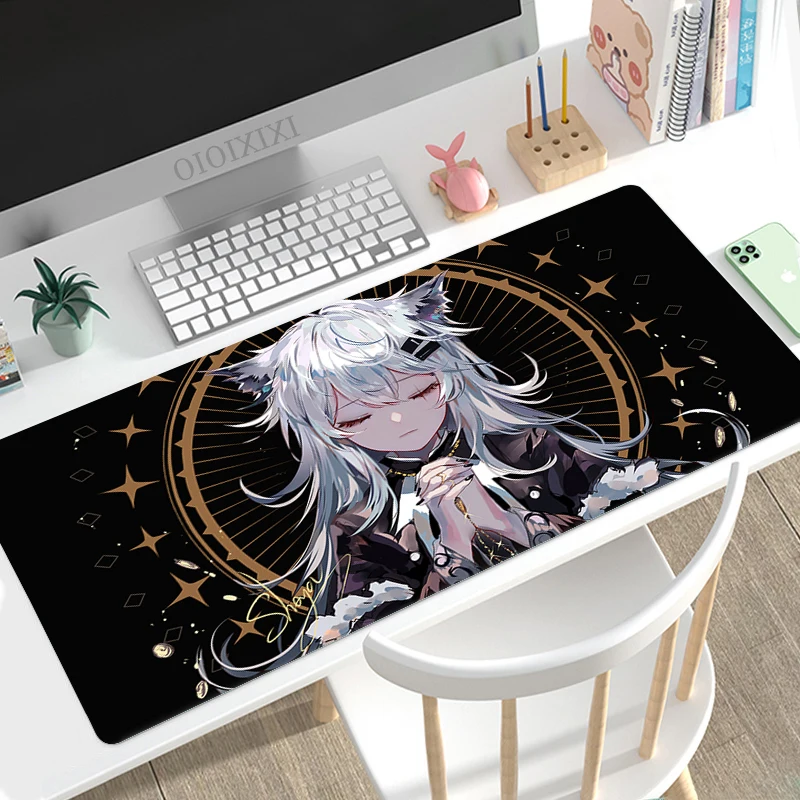 Arknights Gabinete Mouse Pad Tapetes de Mesa Borracha Natural Macia Tapete de Mesa do Computador Casa Personalizada Xxl Novo xl